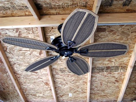 how are ceiling fans attached